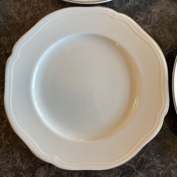Set Of 4 Mismatched Salad Cake Dessert Plates Florals Wedding Shower Parties - Picture 4 of 10